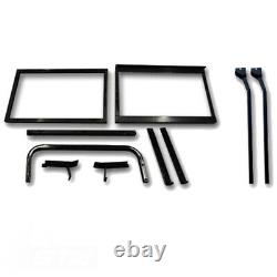 Madjax Black Steel Cargo Box Club Car Precedent Brackets Included Free Shipping