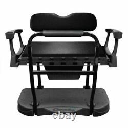 Madjax Club Car Precedent Rear Seat Genesis 250 Flip Standard Black Cushions