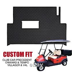 Mats Club Car Golf Cart Mat Full Coverage Floor Liner -BLACK- Precedent