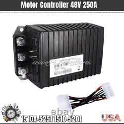 Motor Controller 48V 250A For Curtis Club Car 1510A-5251 1510-5201