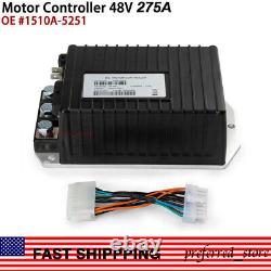 Motor Controller 48V 275A Fits For Curtis Club Car 1510A-5251 1510-5201