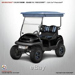 NEW Club Car Precedent Golf Cart Black Front & Rear Black Body Cowl Set Kit