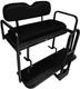 Nomad Golf Cart Rear Flip Seat Club Car Precedent/tempo/onward Black Cushion Set