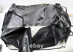 New 102484201 Club Car Vinyl Enclosure Cab 3-Side Black