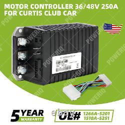 New 1510-5201 Motor Controller 48V 250A For Curtis Club Car 1510A-5251 US Stock