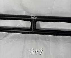 New 1981 & Up Club Car DS Golf Cart, Jakes Matte Black Rear Bumper