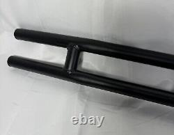 New 1981 & Up Club Car DS Golf Cart, Jakes Matte Black Rear Bumper