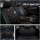 New 6d Pu Leather Car Seat Covers Car Cushion Auto Accessories Car-styling Black