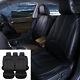 New Luxury Pu Leather Car Seat Covers Auto Suv Interior Seat Cushions Front+rear