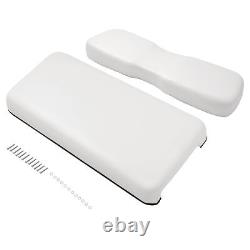 New White Golf Cart Front Seat Assembly Cushions Back For Club Car DS 2000.5-up