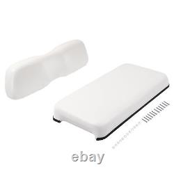 New White Golf Cart Front Seat Assembly Cushions Back For Club Car DS 2000.5-up