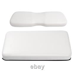 New White Golf Cart Front Seat Assembly Cushions Back For Club Car DS 2000.5-up