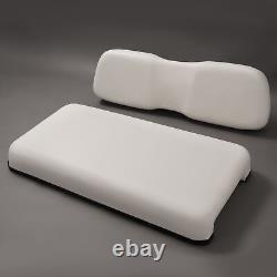 New White Golf Cart Front Seat Assembly Cushions Back For Club Car DS 2000.5-up