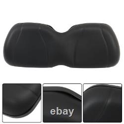 Premium Vinyl Black Front Seat Cushions For Club Car Precedent Golf Cart 04-2011