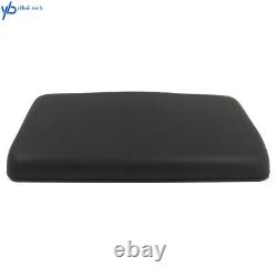 Premium Vinyl Black Front Seat Cushions for Club Car Precedent Golf Cart