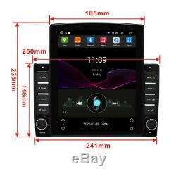 Quad Core Android 10 in Car Stereo WiFi GPS BT FM AM RDS Radio MP5 Player 1DIN