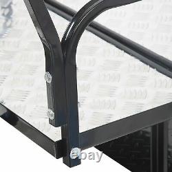 Rear Flip Back Seat Kit For 1982-2000 Club Car DS Golf Cart with Grab Bar Handle