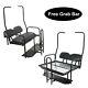 Rear Flip Seat Kit For Club Car Golf Cart Ds Model (1982-2000) Witht Grab Bar