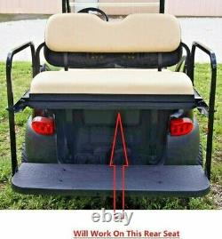 Rear Golf Cart Replacement STAPLE ON Seat Cover Set For Club Car EZGO Yamaha