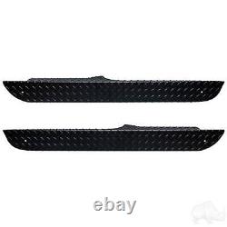 Rocker Panel Set For Club Car Tempo and Precedent Black Powder Coated RP-014