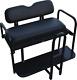 Sgc Black Club Car Precedent Rear Flip Seat All Years Cc Precedent Golf Cart