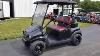 Satin Black Golf Cart Club Car With Custom Wheels For Sale From Saferwholesale Com