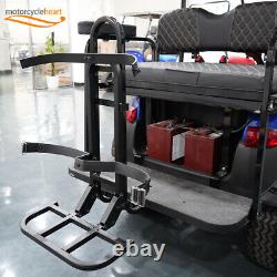 Set For Club Car EZGo Golf Cart Rear Seat Bag Holder Universal Attachment Yamaha