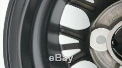 Set of 4 Golf Cart Diesel 12 inch Matte Black Wheel With 34 Offset