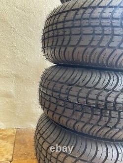 Set of 4 Loadstar 205 65 10 Golf Cart Tires & Wheels OEM Yamaha EZGO Club Car