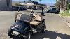 Shadow Black Club Car Precedent Golf Cart Virtual Test Drive