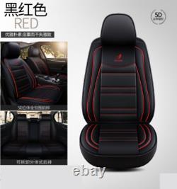 Standard Edition Car Seat Covers PU Leather Full Set For Interior Accessories