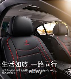 Standard Edition Car Seat Covers PU Leather Full Set For Interior Accessories