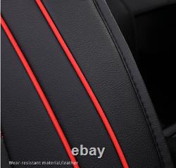 Standard Edition Car Seat Covers PU Leather Full Set For Interior Accessories