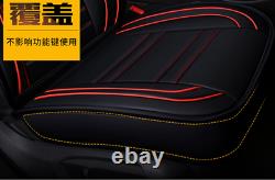 Standard Edition Car Seat Covers PU Leather Full Set For Interior Accessories