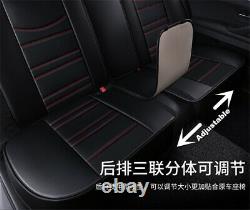 Standard Edition Car Seat Covers PU Leather Full Set For Interior Accessories