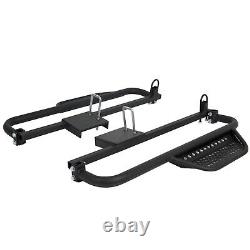 Steel Armor Nerf Bars With Brackets Step Down for Club Car DS Golf Carts 1982-UP