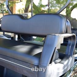 TREX HARMONY Premium Club Car Precedent Rear Seat Kit Black