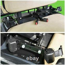 Universal Golf Cart Retractable 4 Seat Belts Mounting Bracket Set EZGO Club Car