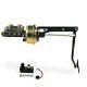Universal Adj Fw 8 Single Brake Pedal Kit Adj Disk/drumlg Oval Blk Pad Rod Car