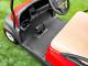 Weathertech Golf Cart Mat, Club Car 1st Row (1-piece), Black (w549)