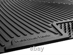 WeatherTech Golf Cart Mat, Club Car 1st Row (1-piece), Black (W549)