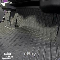 Xtreme Mats Full Coverage Golf Cart Floor Liner Mat Black For ClubCar Models